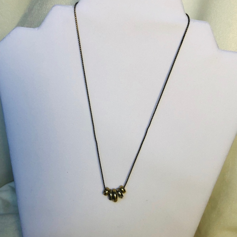 Gold and Silver Necklace
